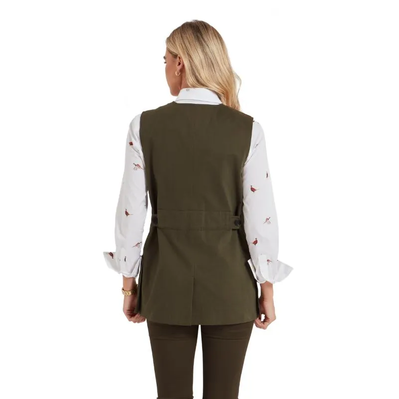 Schoffel Ladies All Season Shooting Vest - Dark Olive