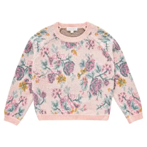 SEYLAN FLOWERS KNITTED SWEATSHIRT