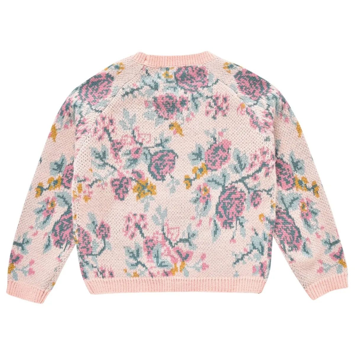 SEYLAN FLOWERS KNITTED SWEATSHIRT