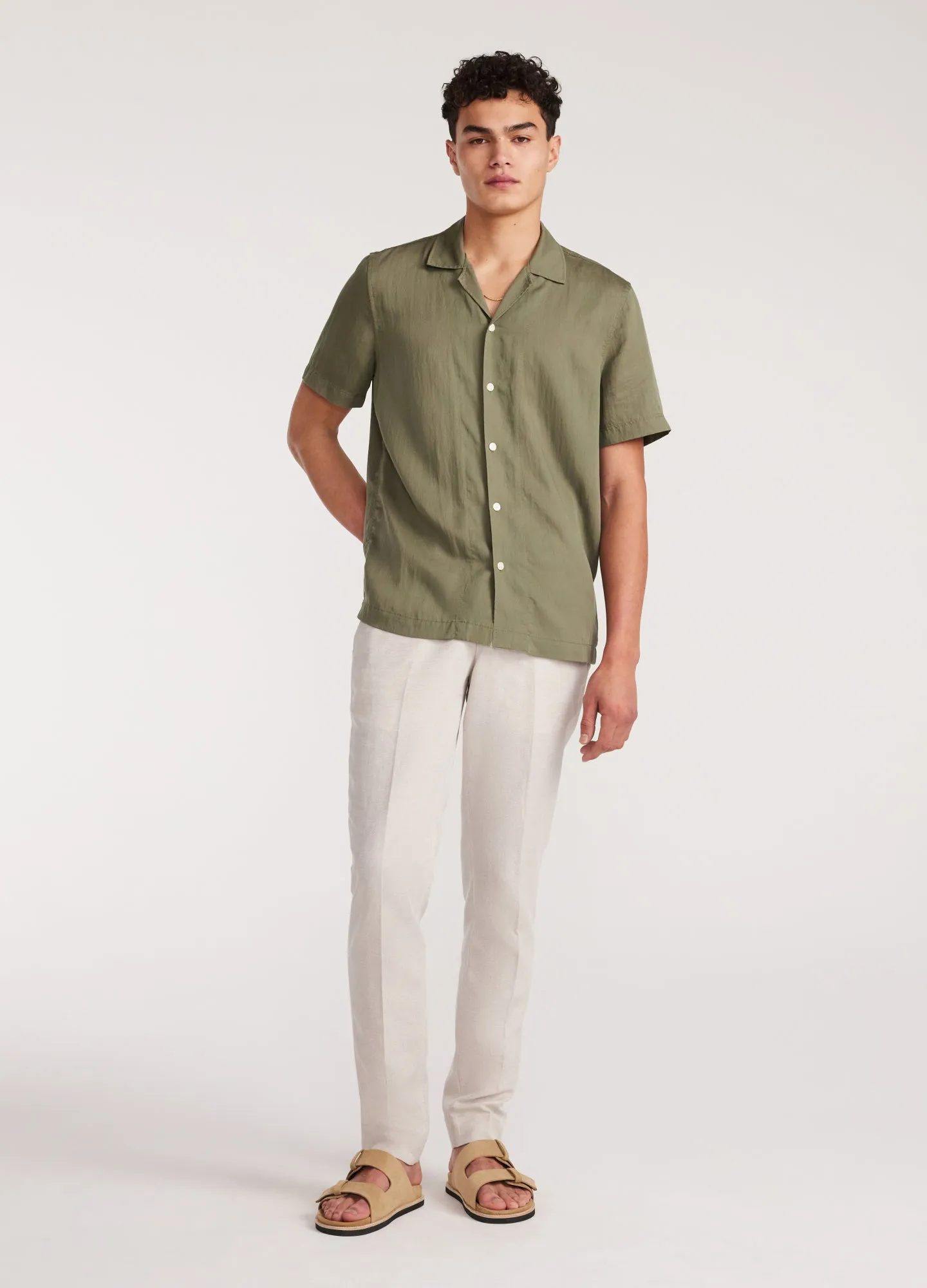 Soft Twill Shirt Sage