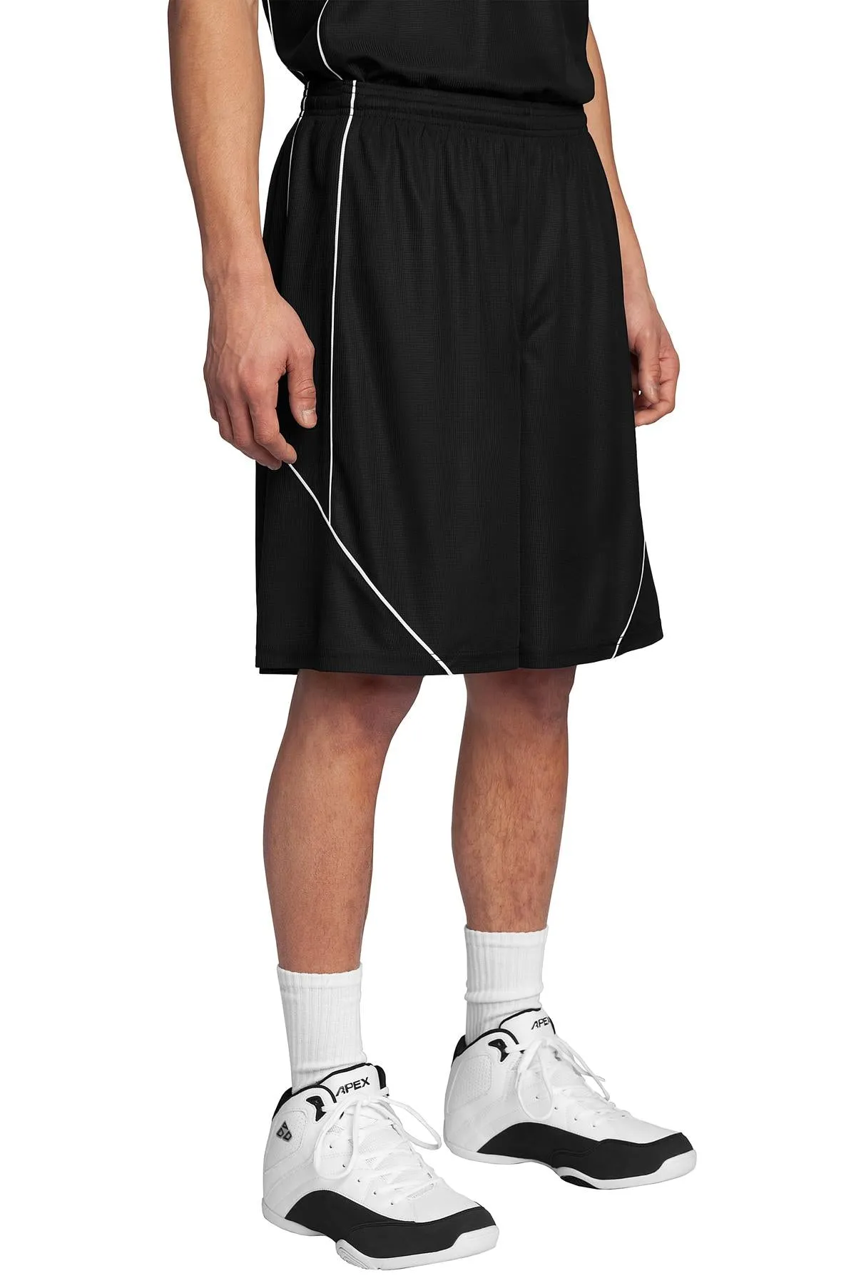 Sport-Tek® PosiCharge® Mesh Reversible Spliced Short. T565