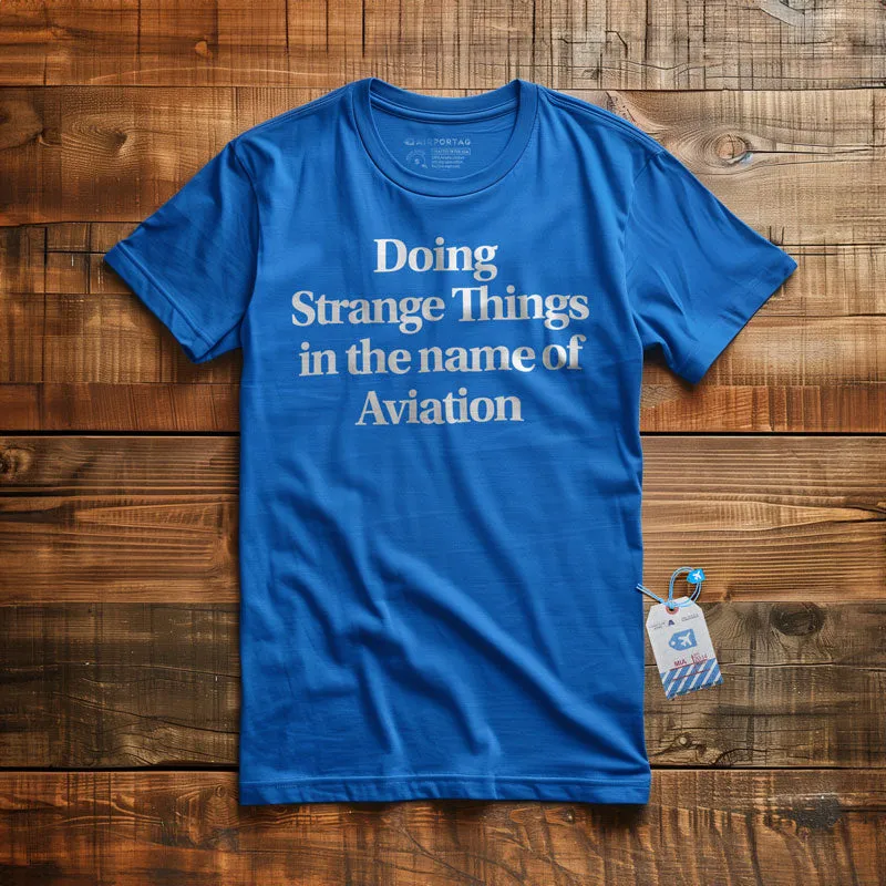 Strange Things Aviation - T-Shirt