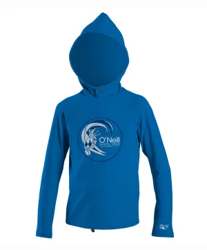 Toddler Premium Skins Hooded Rash Vest - Ocean