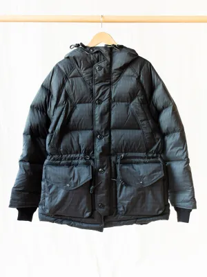 Utility Shield Parka - Black/Green Check