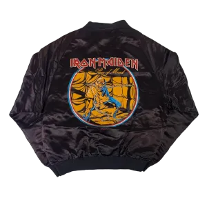 Vintage Iron Maiden "Piece Of Mind" Satin Jacket