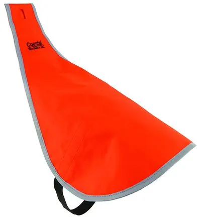 Water And Woods Reflective Dog Safety Vest Orange Dog