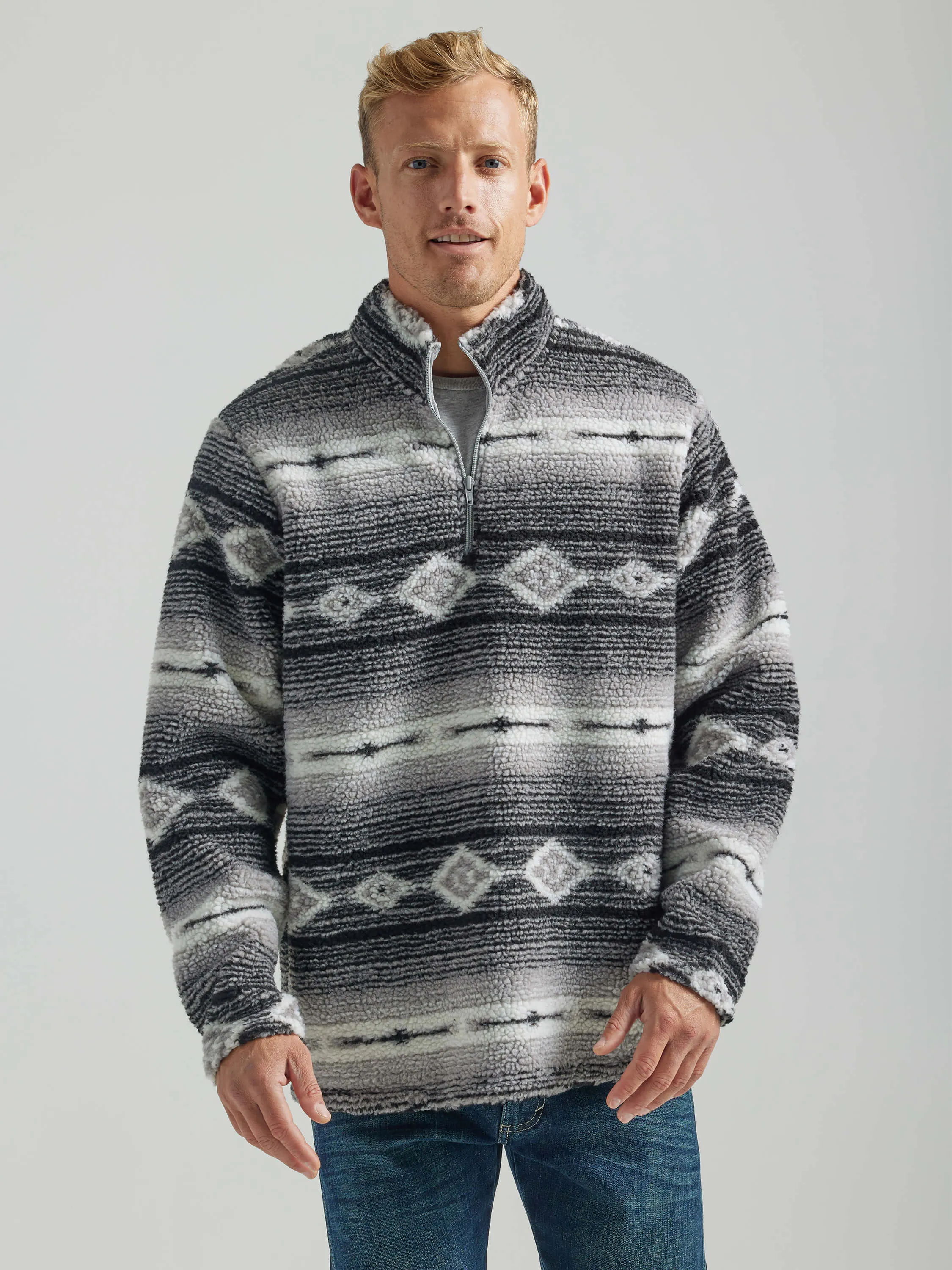 Wrangler | Sherpa 1/4 Zip Heavy Weight Pullover