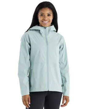 Ws Cloudshield Rain Jacket Ocean Mist