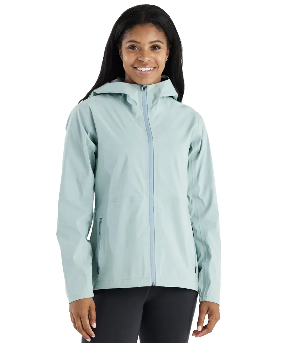 Ws Cloudshield Rain Jacket Ocean Mist