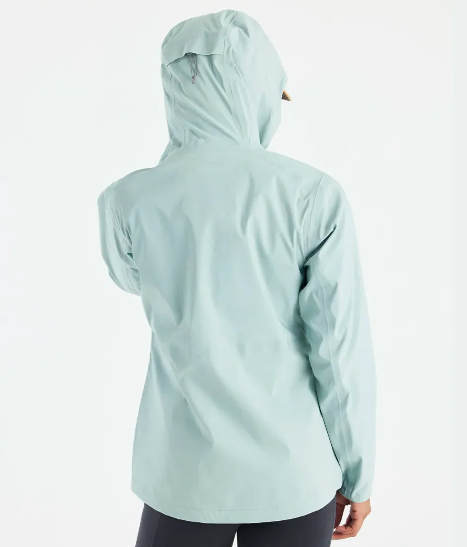 Ws Cloudshield Rain Jacket Ocean Mist